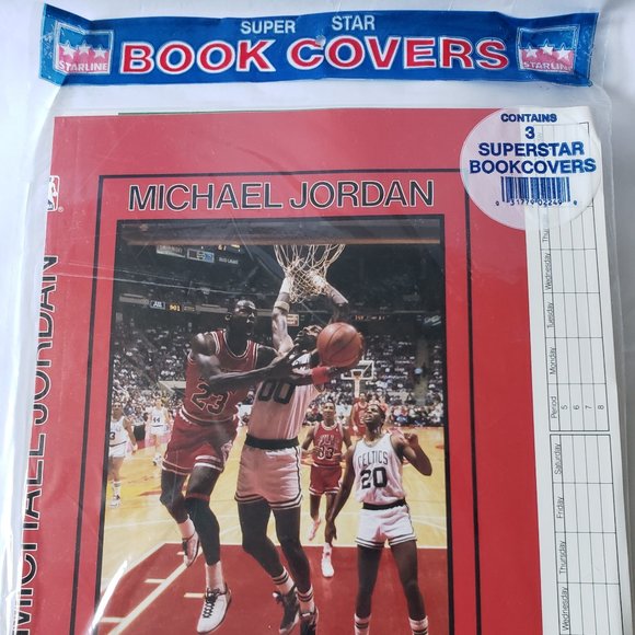 MICHAEL JORDAN AND MAGIC JOHNSON BOOK COVERS - NEW - Picture 14 of 16